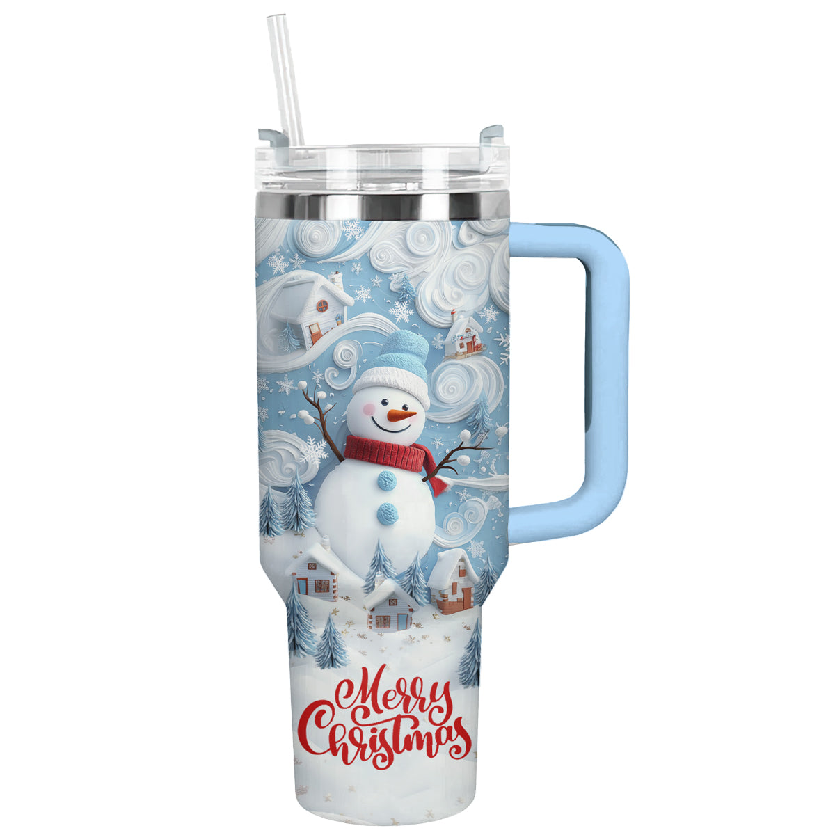 Shineful Tumbler Merry Christmas Snowman