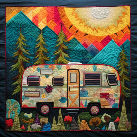 Happy Camper 02 - All Season Faux Quilt