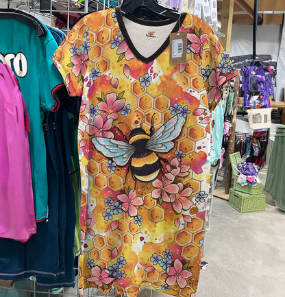 Bee Pajabears® V-Neck Nightshirts Gorgeous Tl10