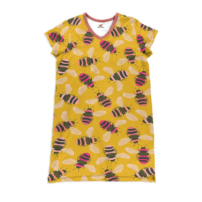 Bee Pajabears® V-Neck Nightshirts Lovely Ctl10 S / C03