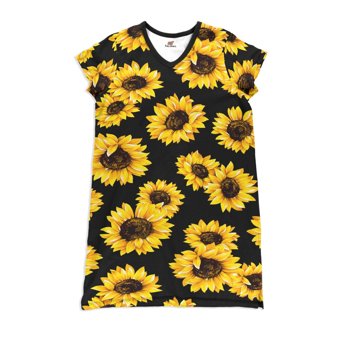 Sunflower Pajabears® V-Neck Nightshirts Simple Tl10