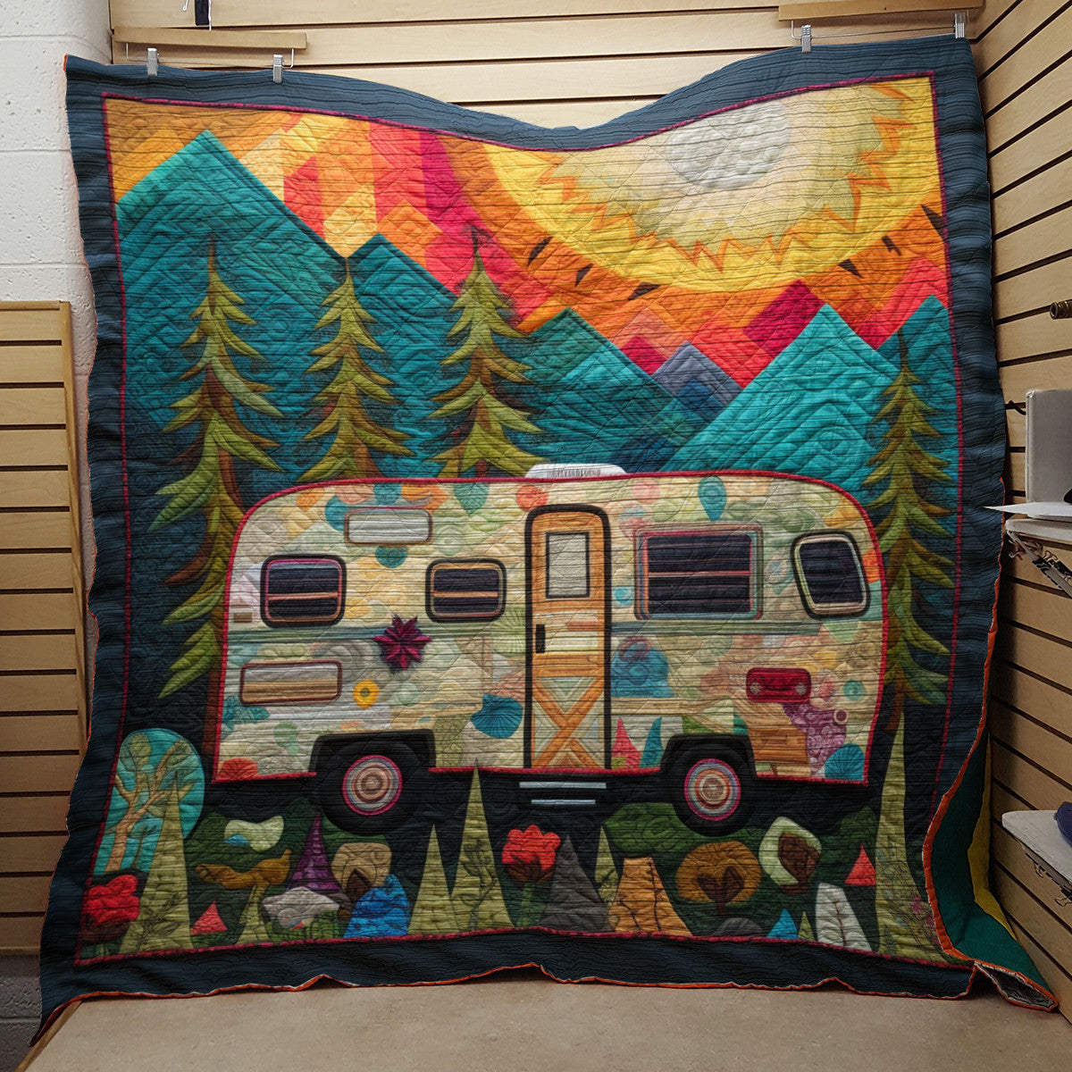 Happy Camper 02 - All Season Faux Quilt