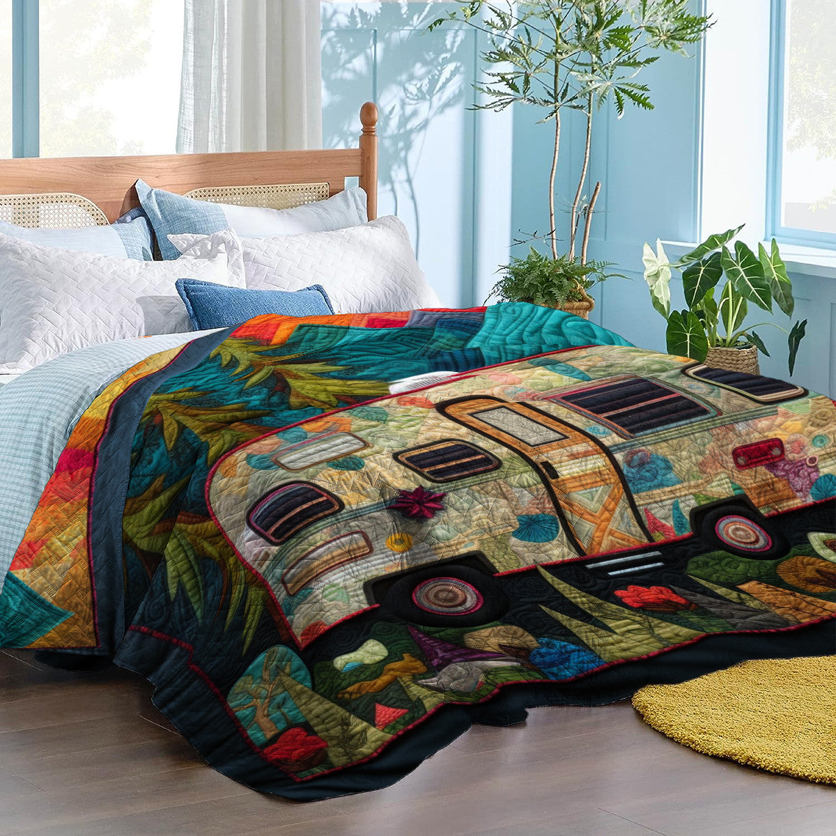 Happy Camper 02 - All Season Faux Quilt