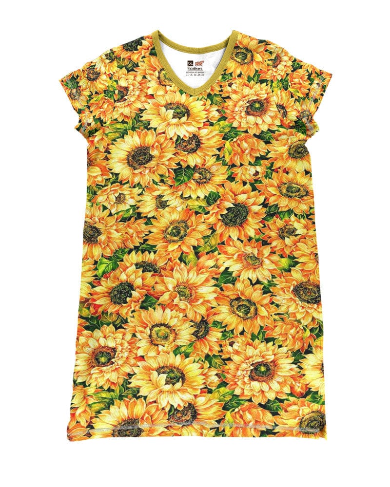 Sunflower Pajabears® V-Neck Pattern Ho3