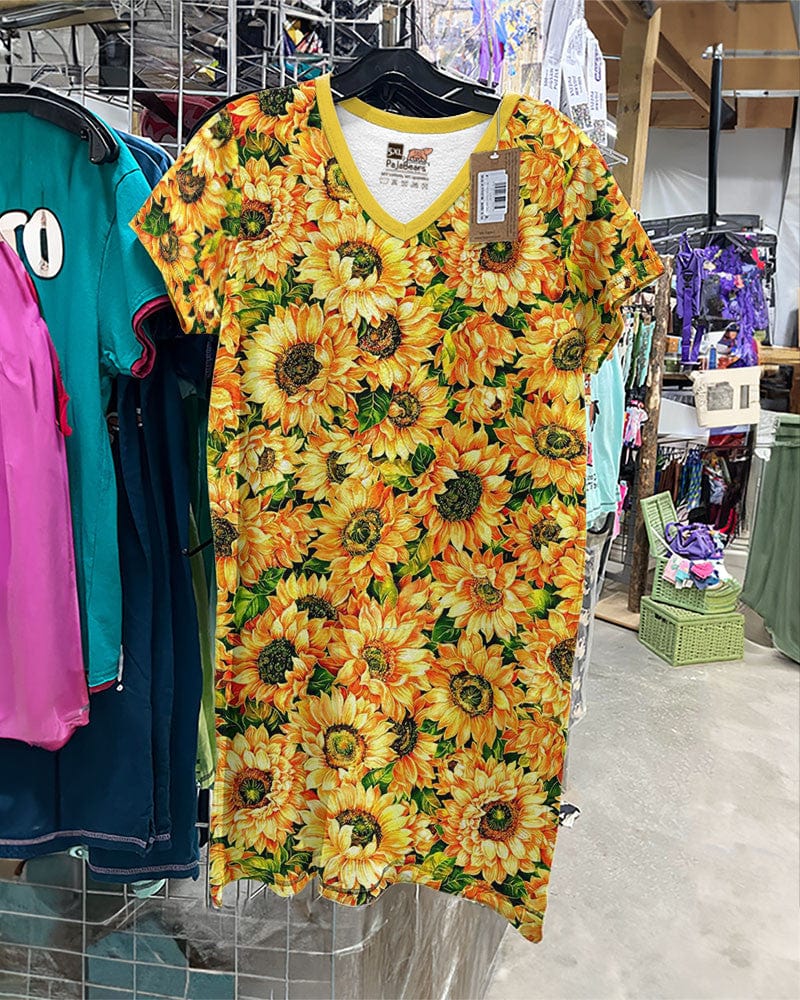 Sunflower Pajabears® V-Neck Pattern Ho3