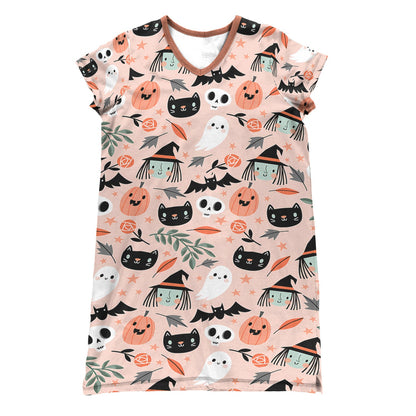 Halloween Pajabears® V-Neck Nightshirts Lovely Tl10