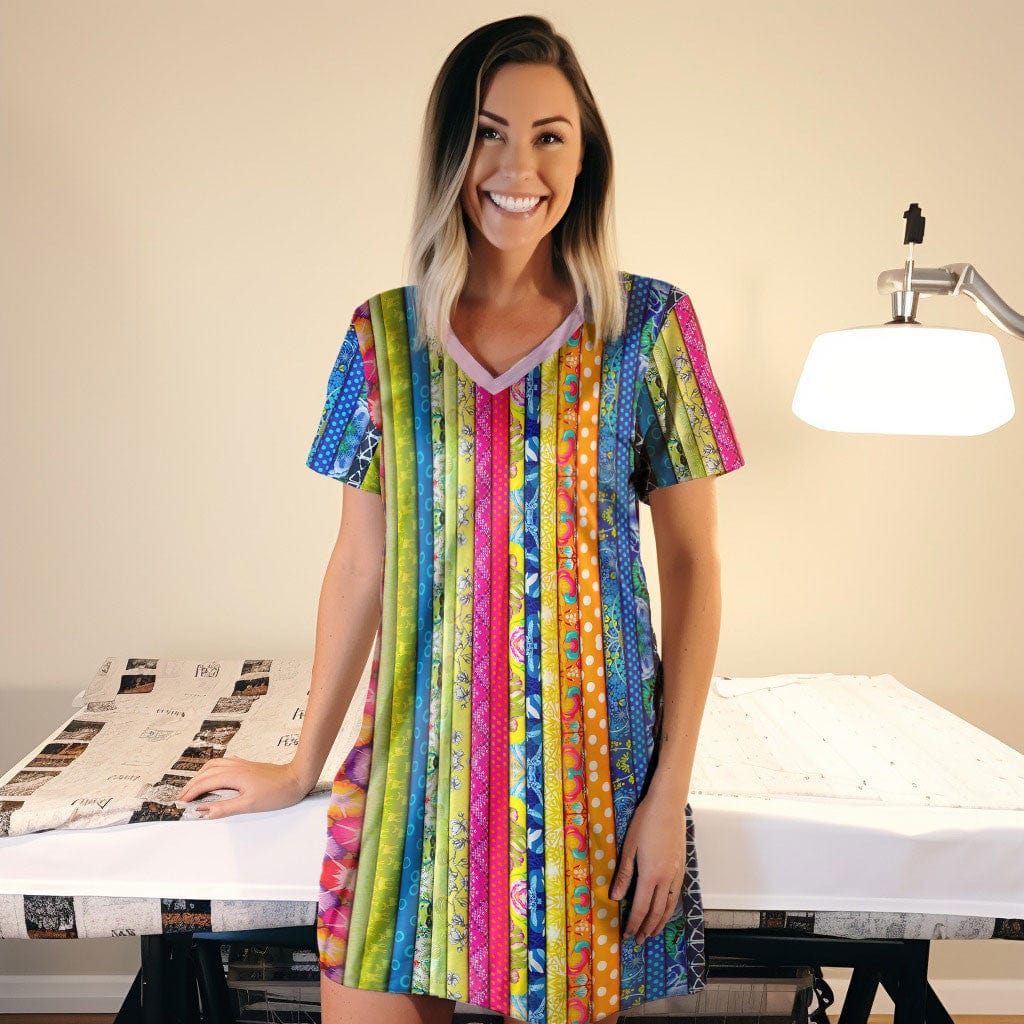 Sewing Pajabears® V-Neck Nightshirts 5 Styles Lovely Tl10