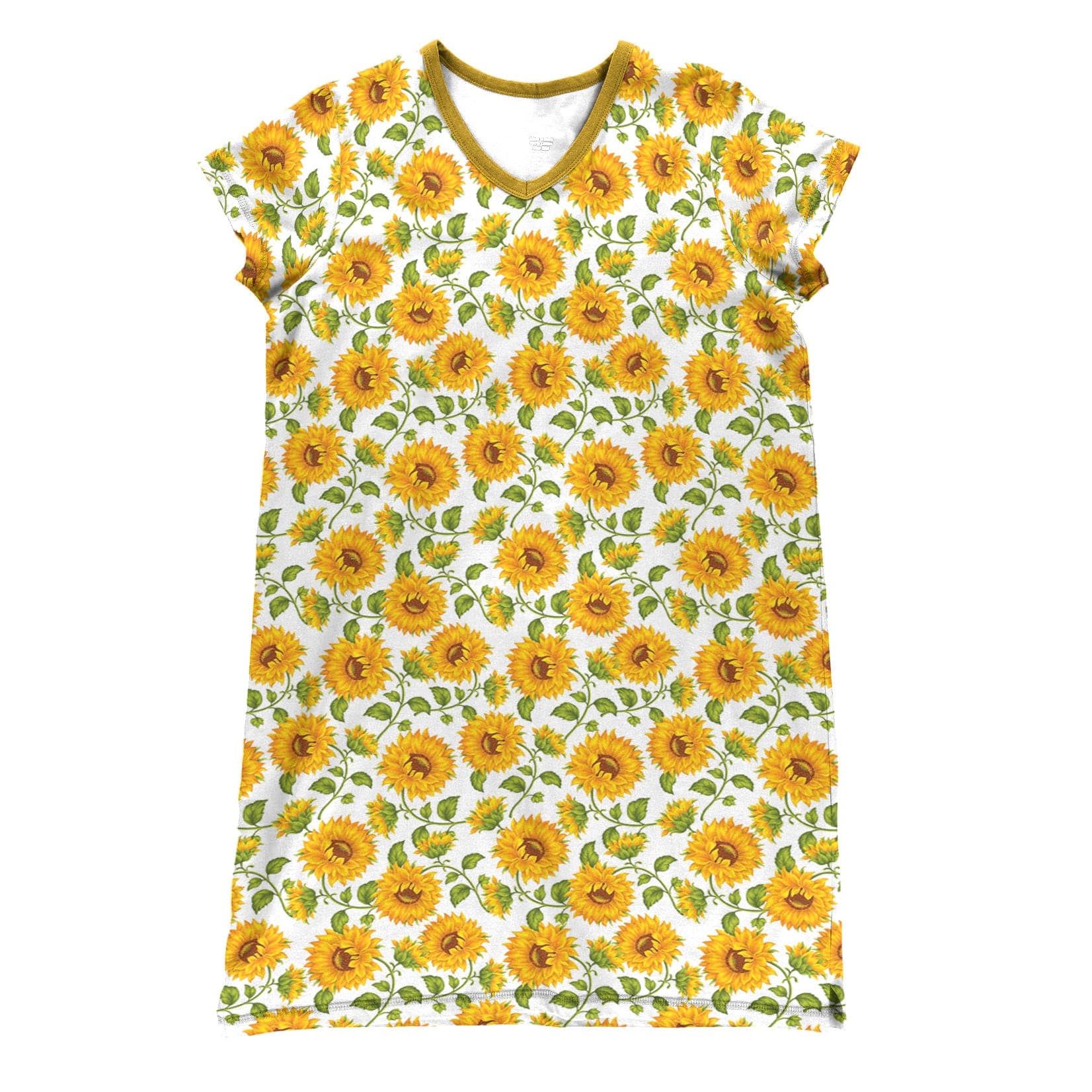 Sunflower Pajabears® V-Neck Nightshirts Splendid Tl10