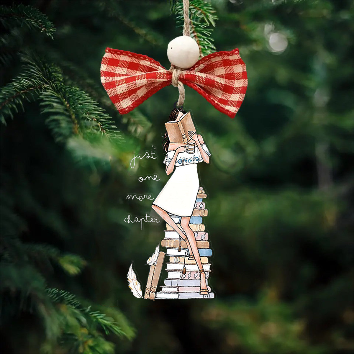 Just One More Chapter Shineful® Decoration Ornament