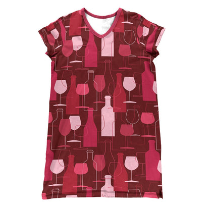 Wine Pajabears® V-Neck Vintage Red Tl10