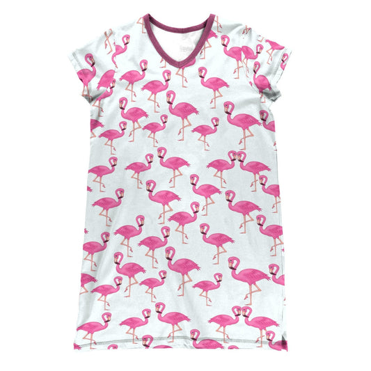 Flamingo Pajabears® V-Neck Nightshirts Couple Tl10