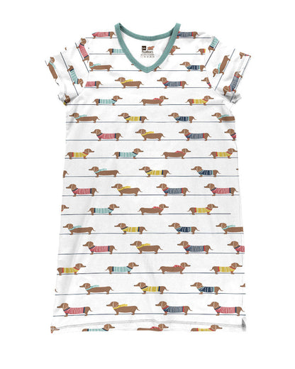 Dachshund Pajabears® V-Neck Cool Tl10