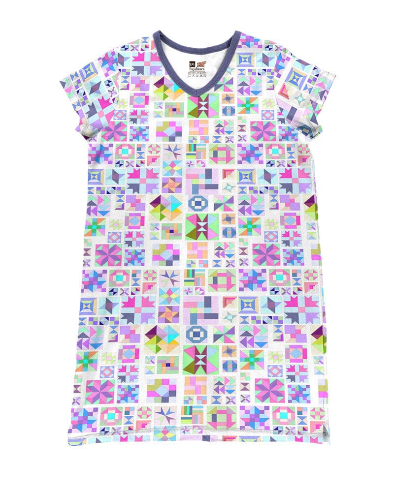 Quilting Pajabears® V-Neck Press Colorful Tl10