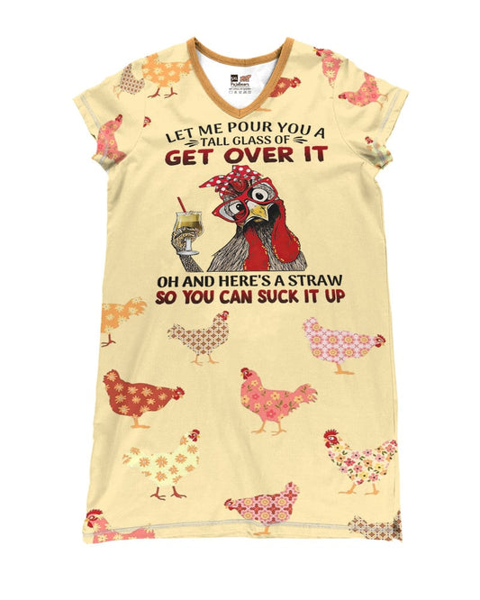 Chicken V-Neck Pajabears® Nightshirt Hm8 Nightshirts