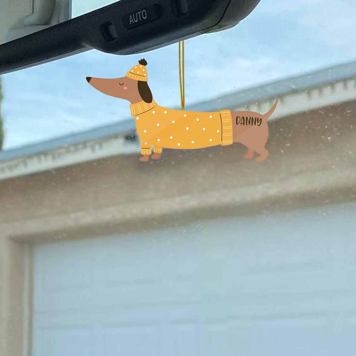 Dachshund Shineful® Decoration Ornament Happy Tl10