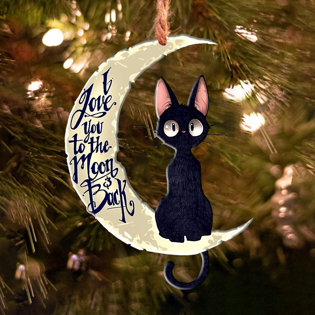 Black Cat Shineful® Acrylic Decoration Ornament