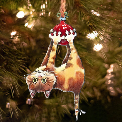 Cat Shineful® Decoration Crazy Cat Ornament Hm8