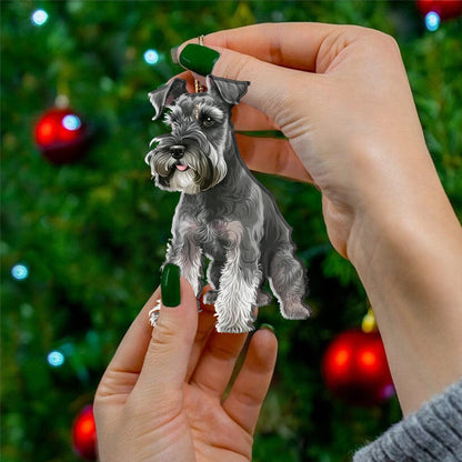 Schnauzer Personalized Shineful® Decoration Ornament My Lovely