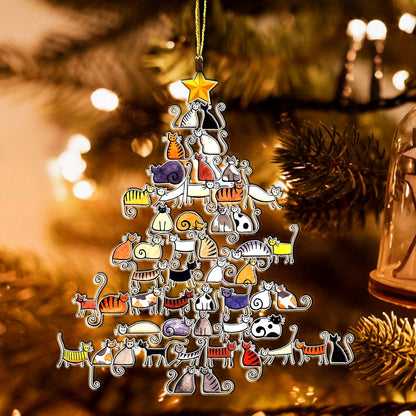 Cat Shineful® Decoration Ornament Christmas Tree