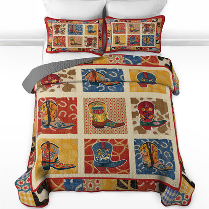 Shineful All Season Quilt 3-Piece Set Rodeo Dreams