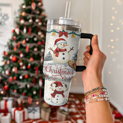 Shineful Tumbler Snowy Christmas