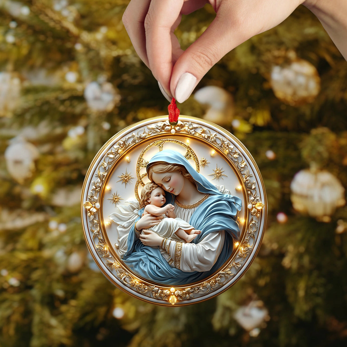 Shineful 2D Acrylic Ornament Holy Mother of Light