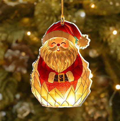 Shineful 2D Acrylic Ornament - Santa