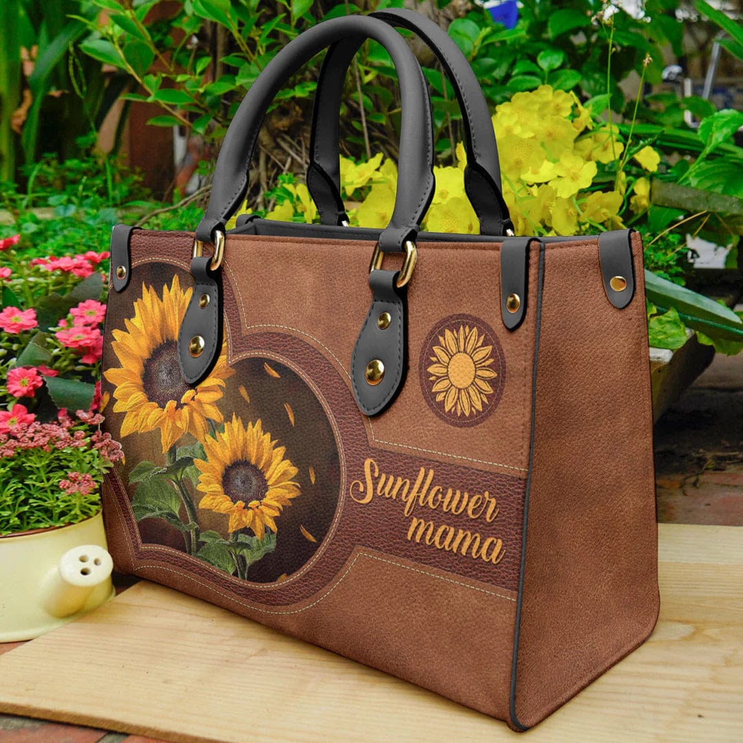 Sunflower Leather Bag Shineful Sunflowers Mama Tl10