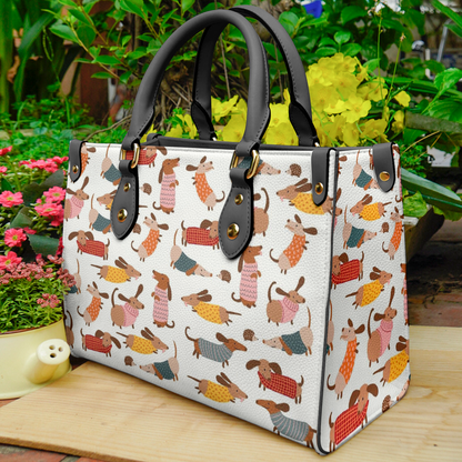 Dachshund Bag Shineful Traditional Cute Nl09 Leather