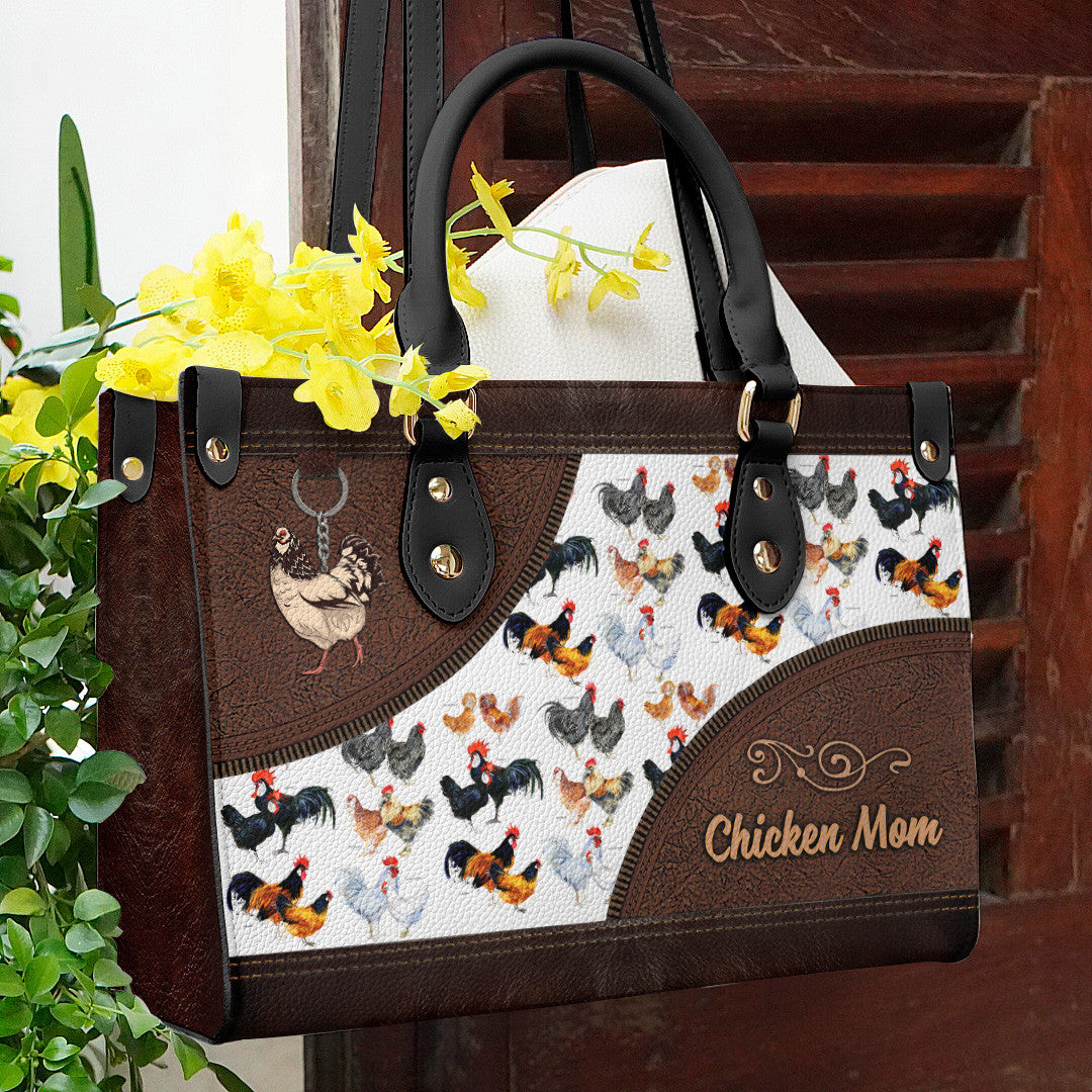 Chicken Leather Bag Shineful Mom Mn8