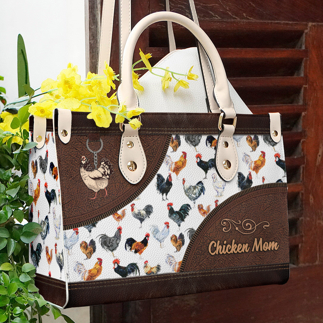 Chicken Leather Bag Shineful Lovely Mn8