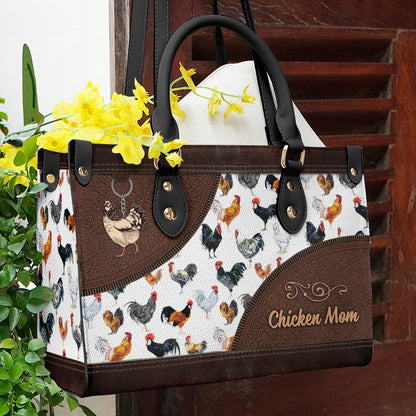 Chicken Leather Bag Shineful Lovely Mn8