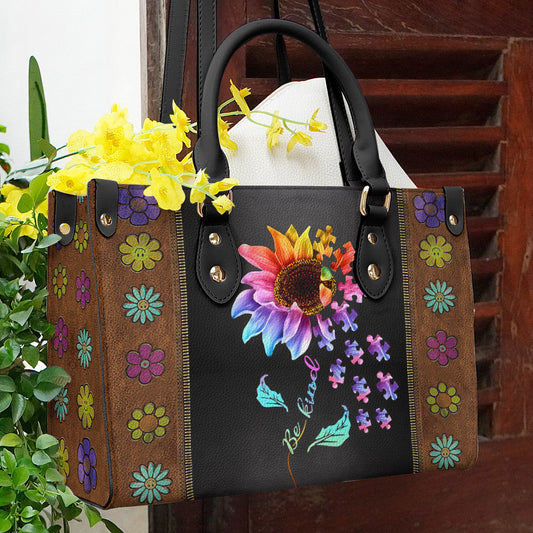 Hippie Leather Bag Shineful Be Kind Mn8 Black