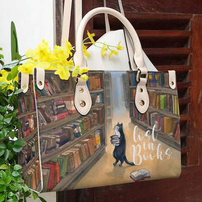 Reading Leather Bag Shineful Lost In Books Nl09