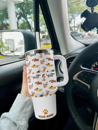 Dachshund 40 Oz Shineful™ Tumbler Sprightly Nl09 40Oz