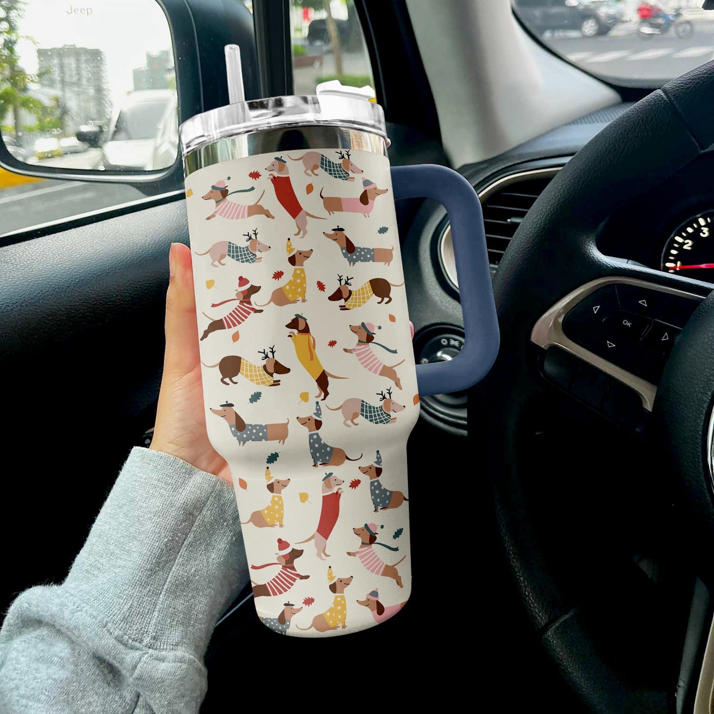 Dachshund Shineful™ Tumbler Dynamic Mn8