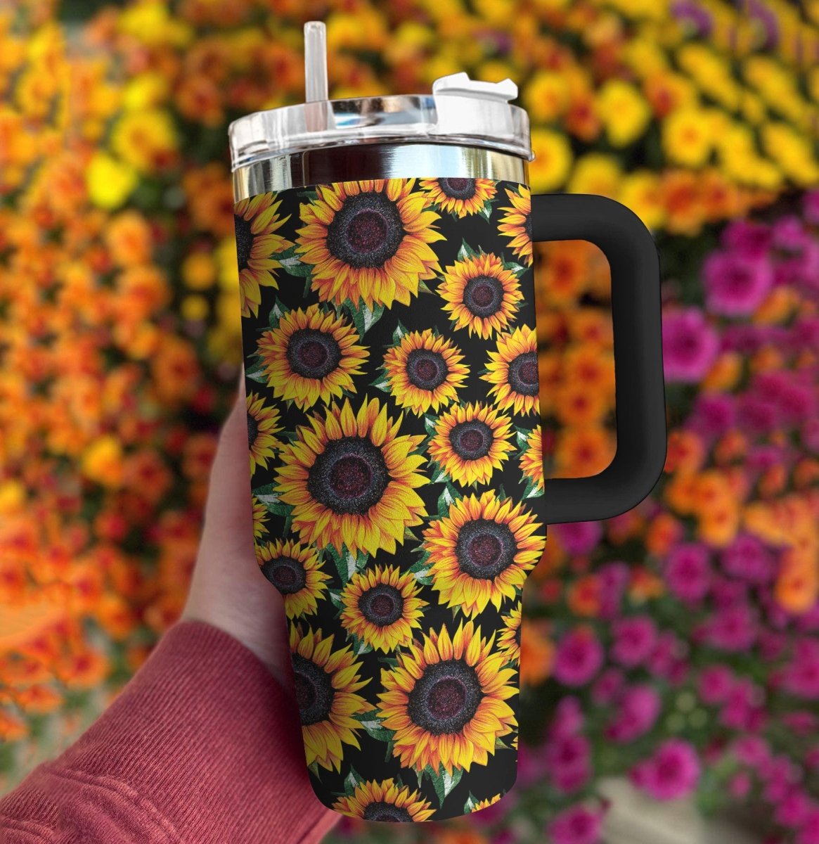 40 Oz Sunflower Shineful™ Tumbler 40Oz