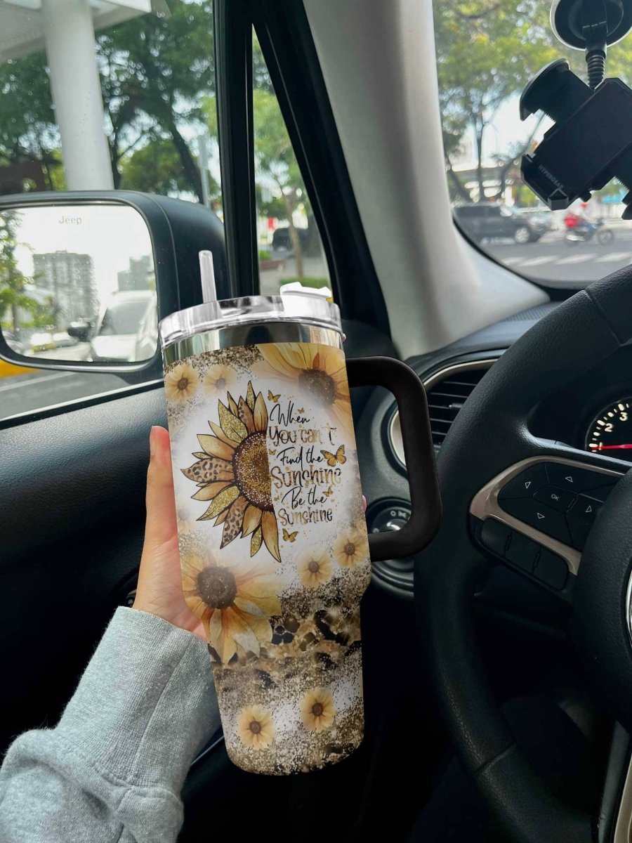 40 Oz Sunflower Shineful™ Be The Sunshine Lk8 40Oz Tumbler