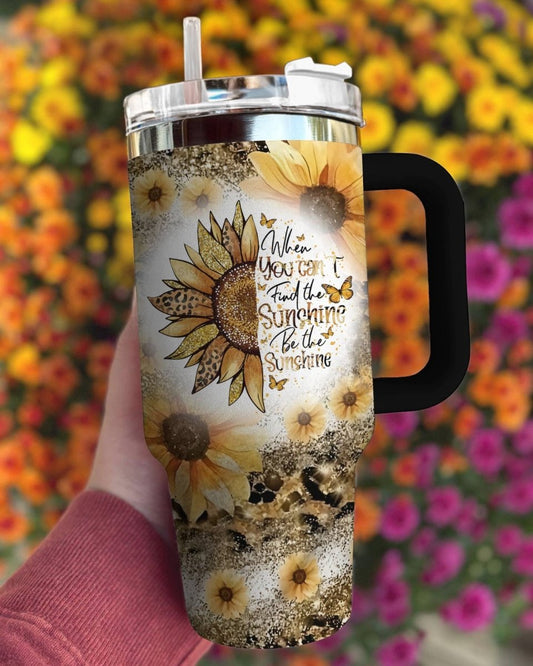 40 Oz Sunflower Shineful™ Be The Sunshine Lk8 40Oz Tumbler