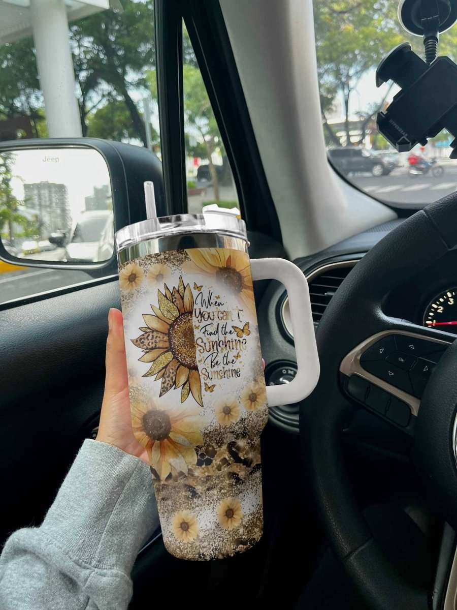 40 Oz Sunflower Shineful™ Be The Sunshine Lk8 40Oz Tumbler