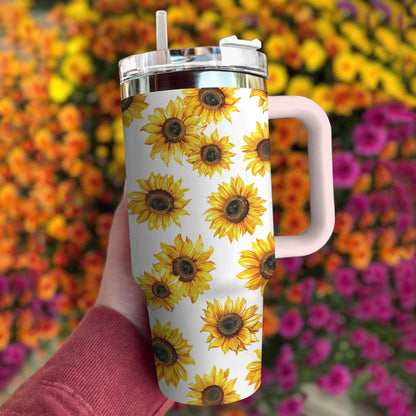 Sunflower 40 Oz Shineful™ Tumbler Love Tl10 Light Pink 40Oz