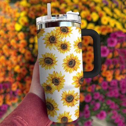 Sunflower 40 Oz Shineful™ Tumbler Love Tl10 Black 40Oz