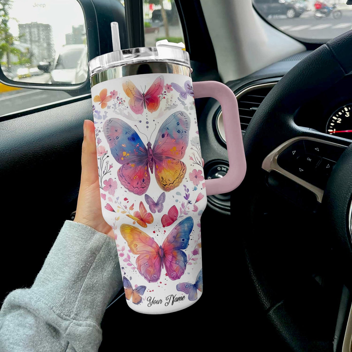 Butterfly Oz Shineful™ Tumbler Wonderland Nl09 40 / Pink