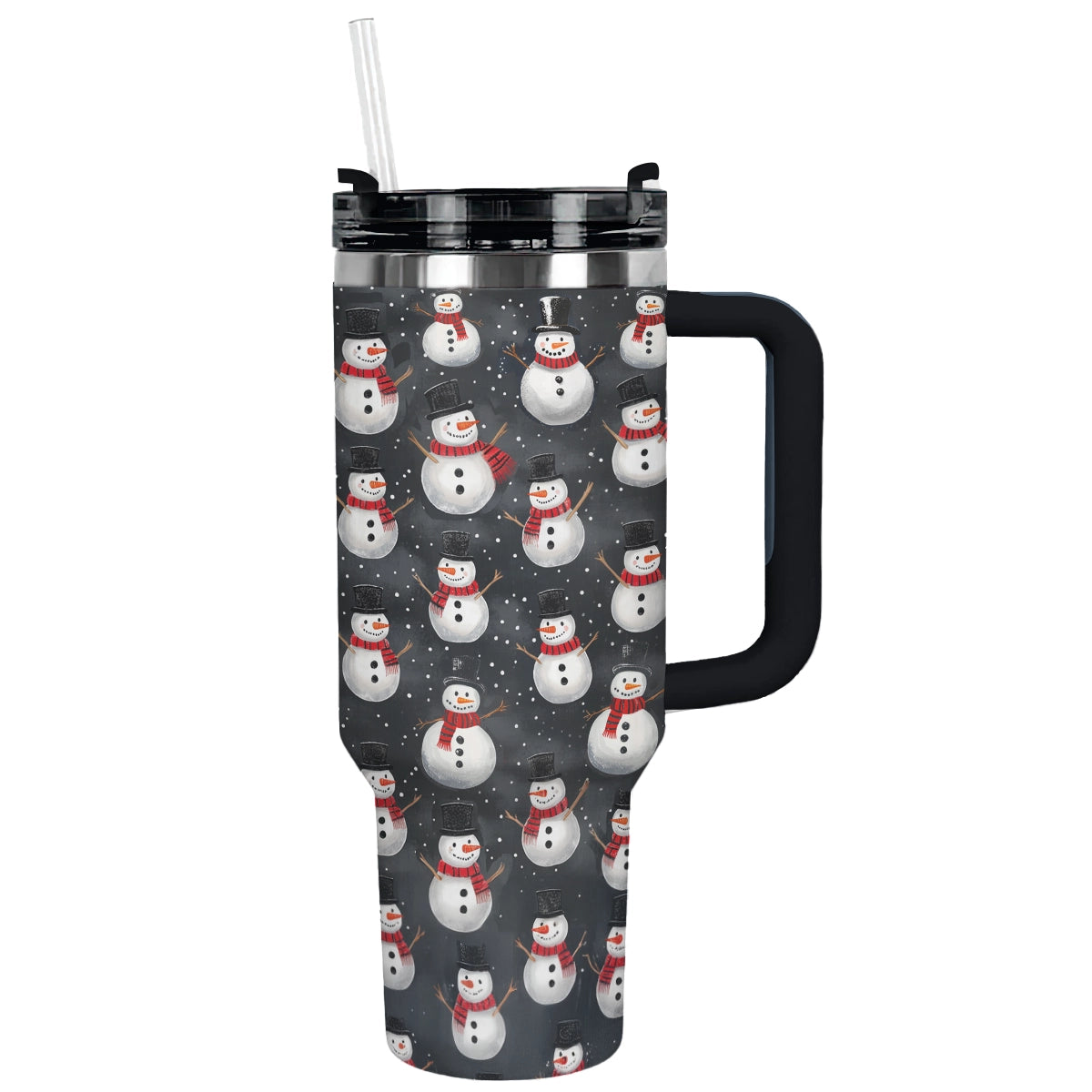 Shiny Tumbler Holiday Hugs Schneemann Weihnachten