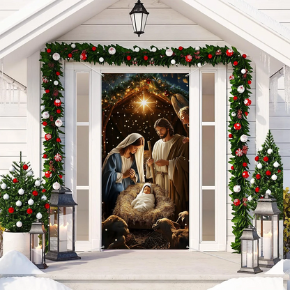 Shineful Door Cover - God’s Holy Night