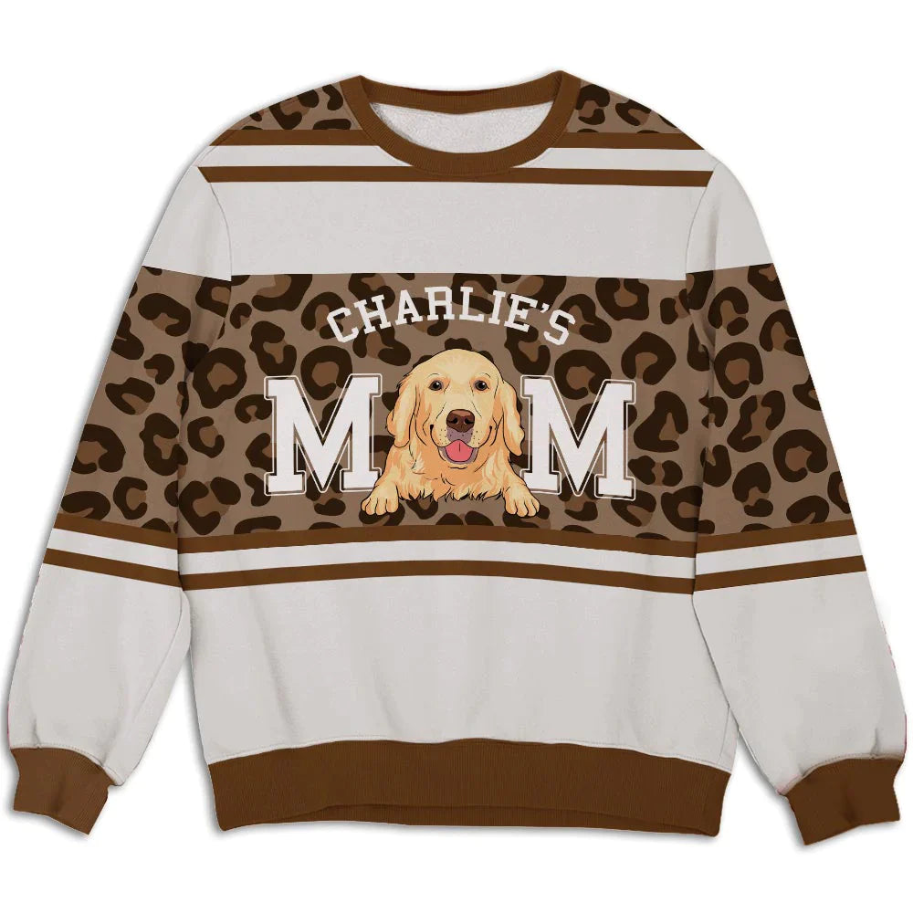 Dog Dad/Mom Basic - Personalized Custom All-Over-Print Sweatshirt