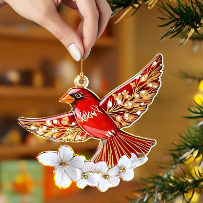 Shineful 2D Acrylic Ornament Cardinal Bliss