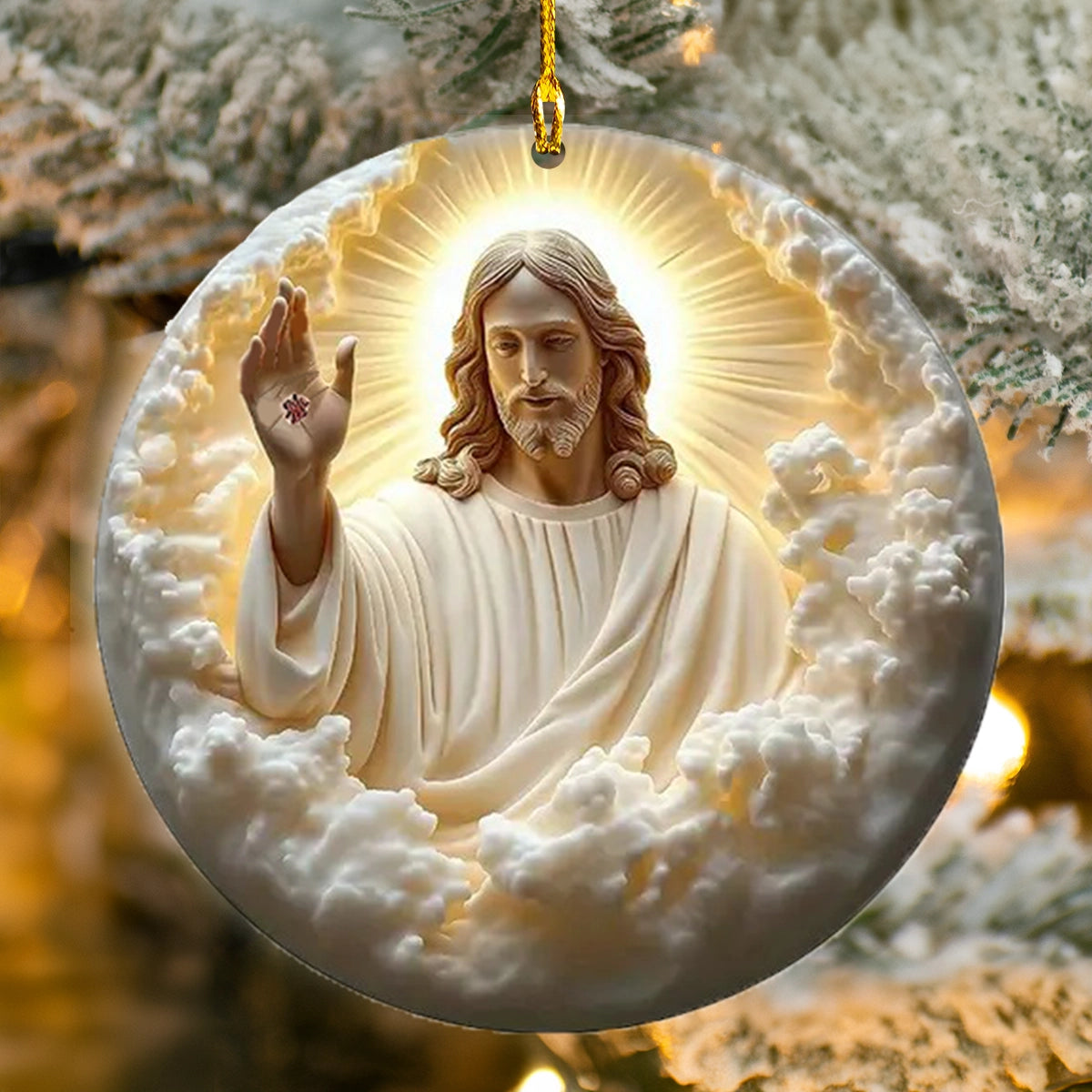 Shineful 2D Acrylic Ornament Holy Savior’s Light