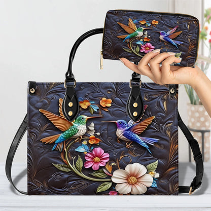 Shineful Leather Bag Hummingbird Dream