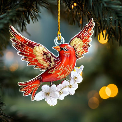 Shineful 2D Acrylic Ornament Winter Flight